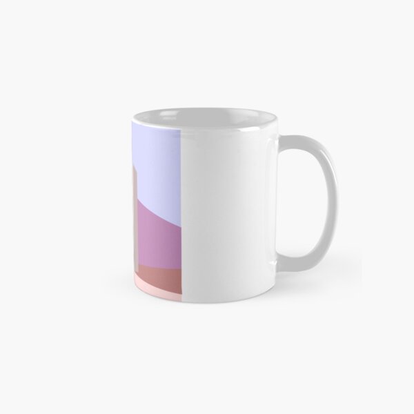 Casa Luis Brarragan minimalist illustration Classic Mug