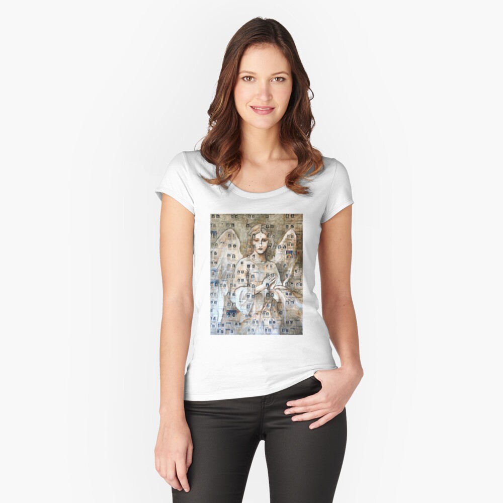 Item preview, Fitted Scoop T-Shirt designed and sold by CristianaCole.