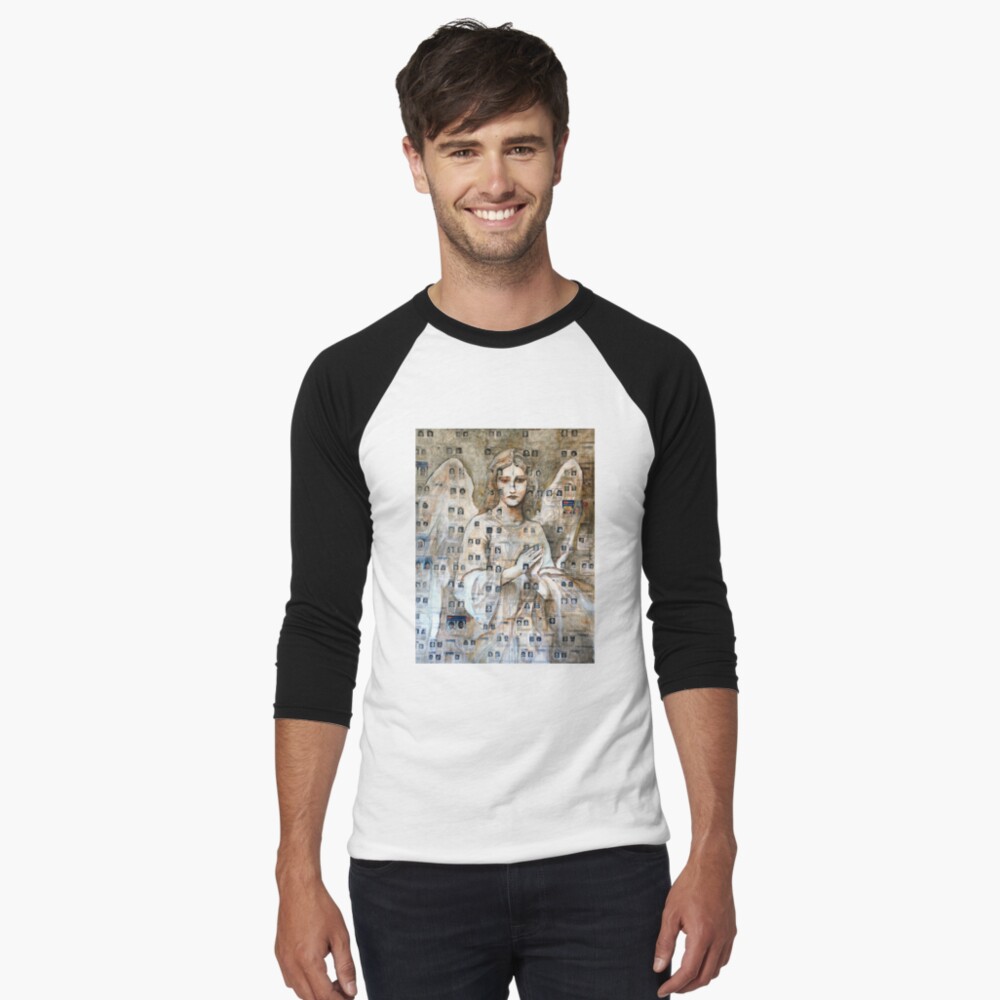 Item preview, Baseball ¾ Sleeve T-Shirt designed and sold by CristianaCole.