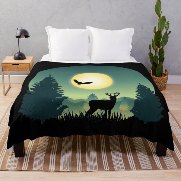 Item preview, Deer Meadow Peaceful designed and sold by Warrior Veteran Clothing.
