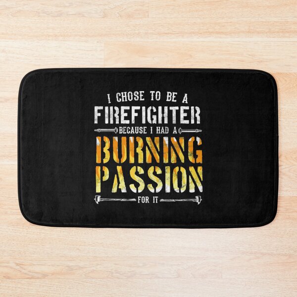 Item preview, Firefighter Funny Pun Burning Passion Funny Firefighter Gift designed and sold by 2blackcherries.