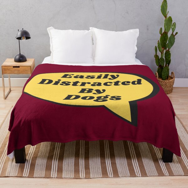 Item preview, Easily Distracted By Dogs designed and sold by jpremiumdesigns.
