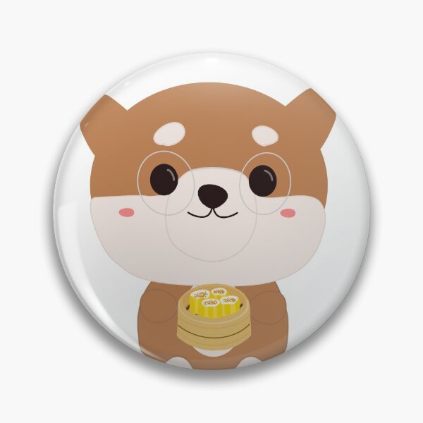 Item preview, Shiba with dim sum designed and sold by conniethern.