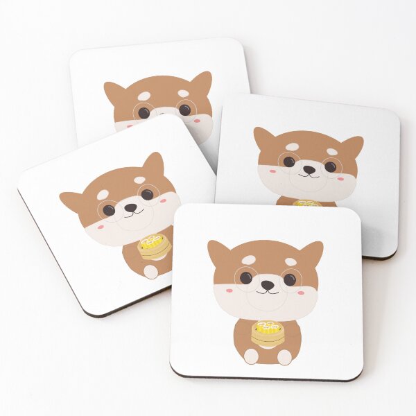 Item preview, Shiba with dim sum designed and sold by conniethern.