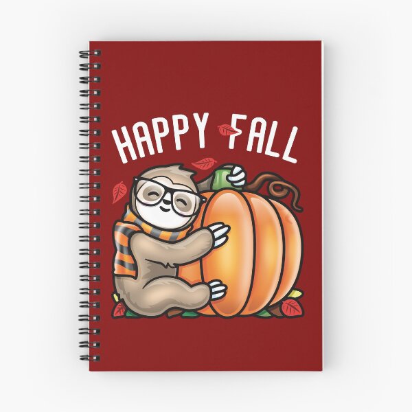 Item preview, Happy Fall Sloth and Pumpkin designed and sold by pablomendoza.