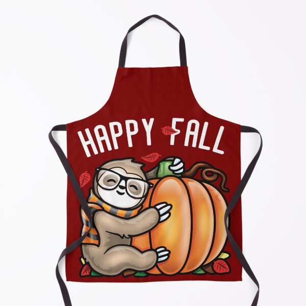 Item preview, Happy Fall Sloth and Pumpkin designed and sold by pablomendoza.