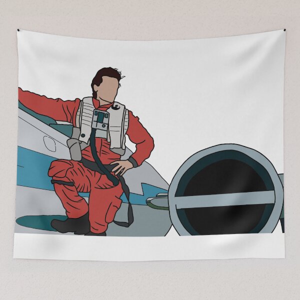 Item preview, Poe X Wing Pilot designed and sold by josettemichele.