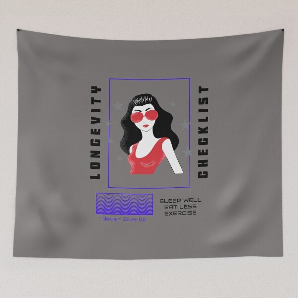 Item preview, Longevity Checklist designed and sold by Ayurveda Fun Store.