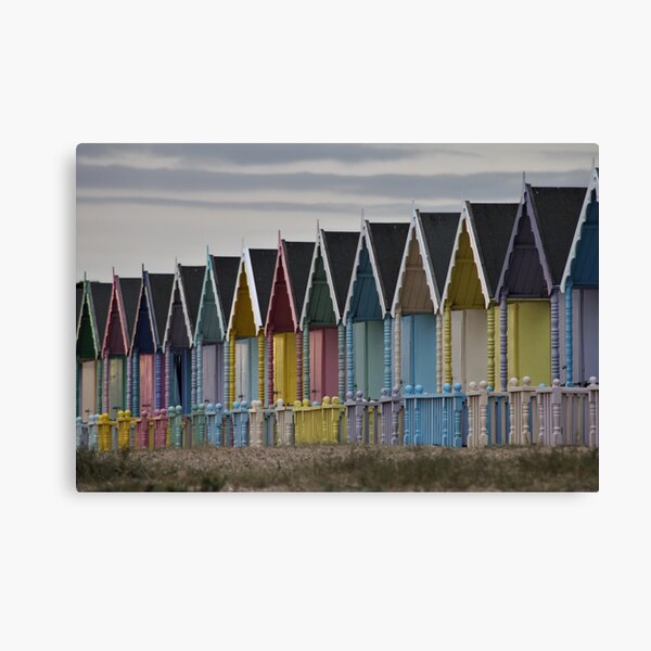 Item preview, Beach huts Mersea Island at sunset designed and sold by Emma  Amies.