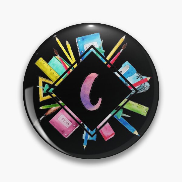 Item preview, Back To School Personalized Monogram Letter C designed and sold by MysticMagpie.
