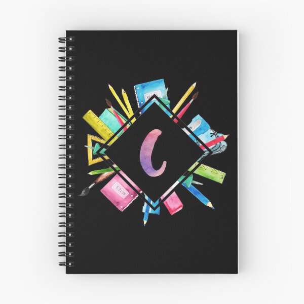 Item preview, Back To School Personalized Monogram Letter C designed and sold by MysticMagpie.