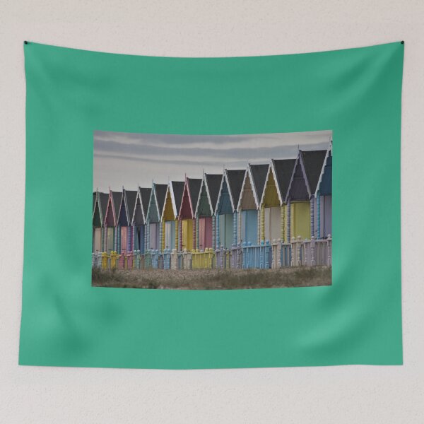 Item preview, Beach huts Mersea Island at sunset designed and sold by Emma  Amies.