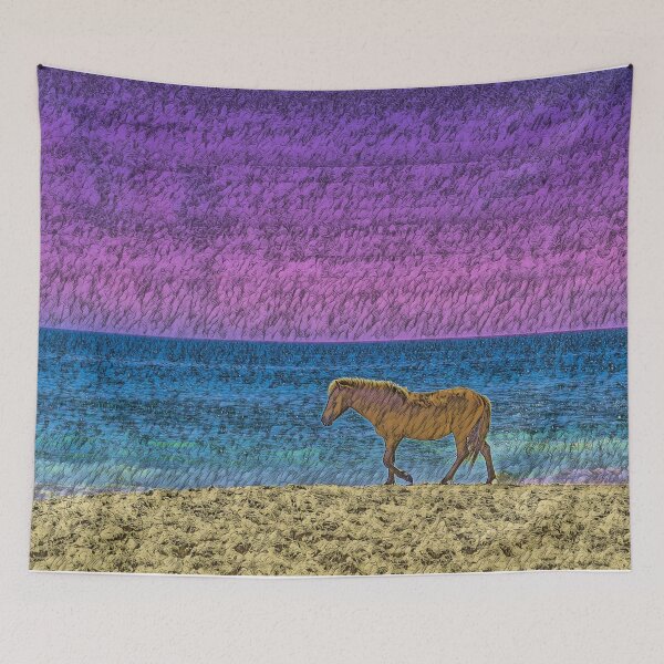 Item preview, Candy Sky Pony Beach designed and sold by LifeLikeDesigns.