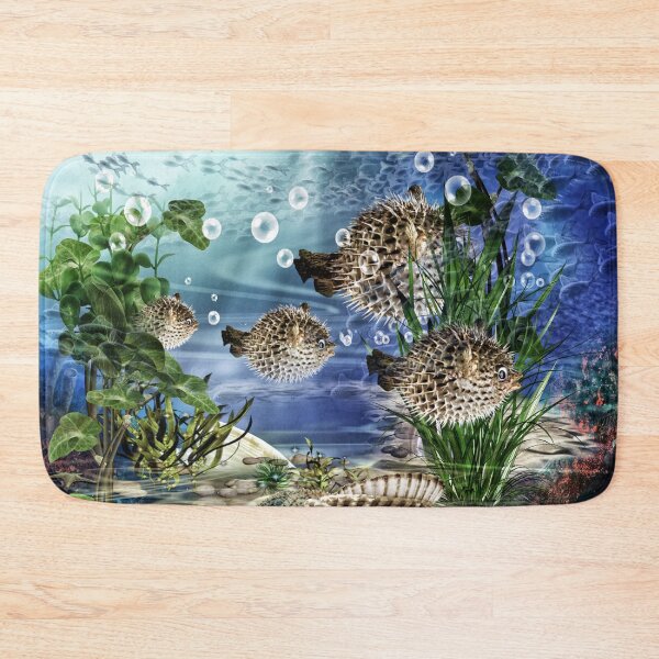 Item preview, Puffer fish family designed and sold by harietteh.