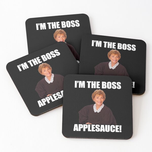Item preview, I'm the Boss, Applesauce! designed and sold by SparkleAndFluff.