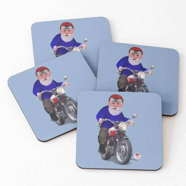 Item preview, Noggin on a motorbike designed and sold by Angela Winstanley.