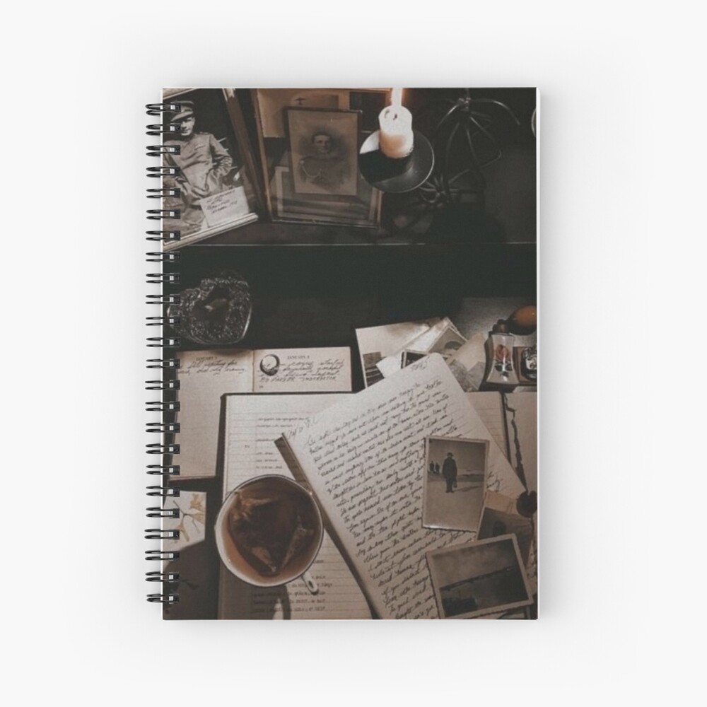 Dark Academia Aesthetic Notebook: For Writing and Journaling, Blank Lined  Paper Notebook, Brown Aesthetic, Dark Academia Journal