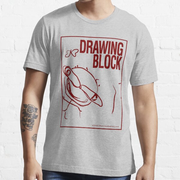 Cheryl's Drawing Block - Red Essential T-Shirt