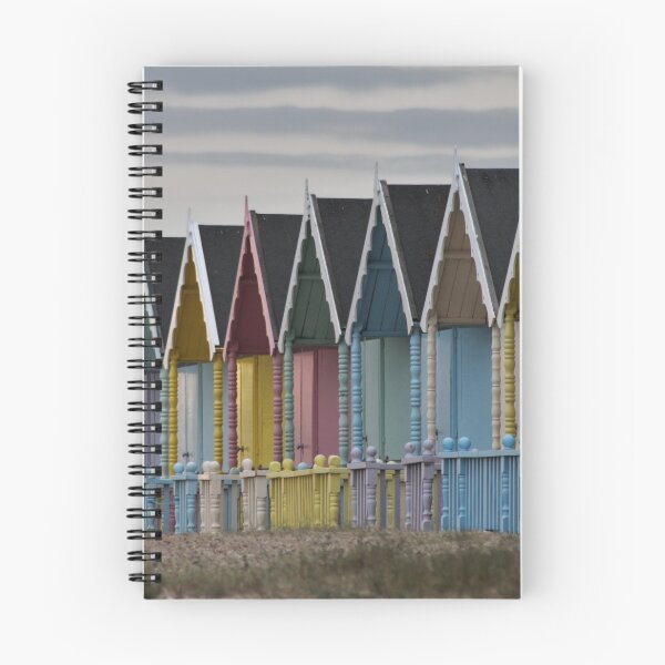 Item preview, Beach huts Mersea Island at sunset designed and sold by Emma  Amies.