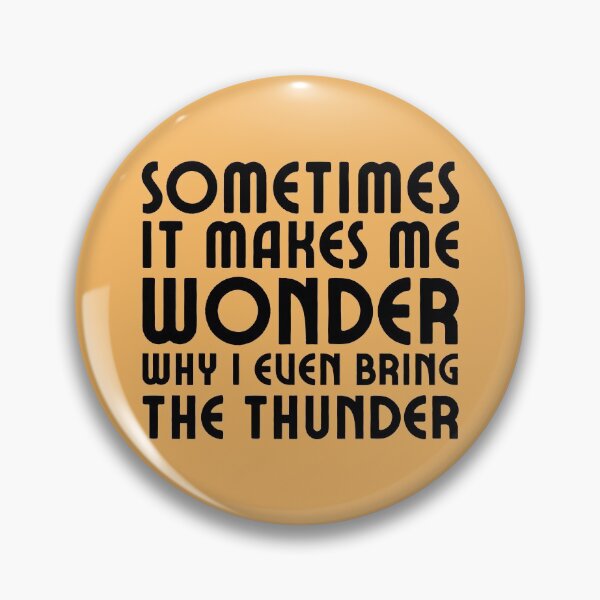Item preview, Sometimes it makes me wonder (black text) designed and sold by Ofeefee.