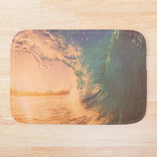Item preview, Sunset Great Ocean Wave | Clear Sky Near The Shore designed and sold by Toonsie.