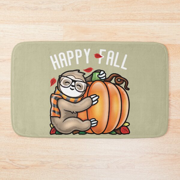Item preview, Happy Fall Sloth Pumpkin designed and sold by pablomendoza.