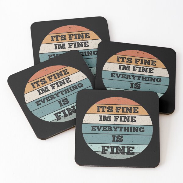 Item preview, Its fine im fine everything is fine designed and sold by AdelDa19.