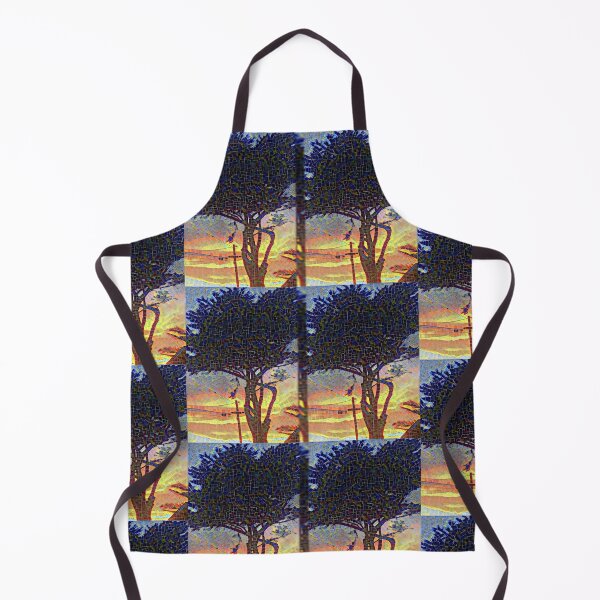 Item preview, Half Moon Bay Cypress Tree - Mosaic designed and sold by missioncreek.
