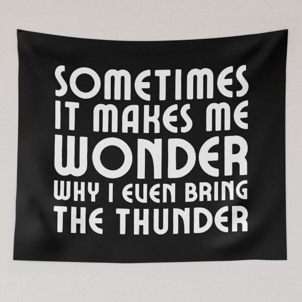 Item preview, Hamilton: Sometimes it makes me wonder (white text) designed and sold by Ofeefee.