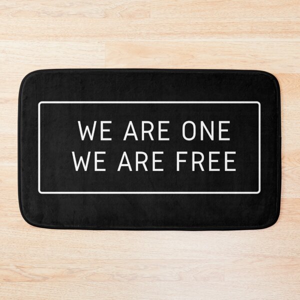 Item preview, We are One We are Free Wordman Design designed and sold by Oak Mountain.