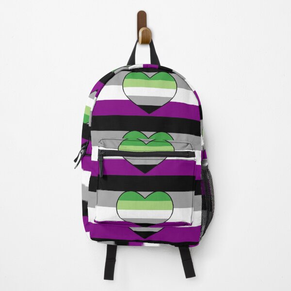 Item preview, Aromantic Asexual Flag designed and sold by BobaPuma.