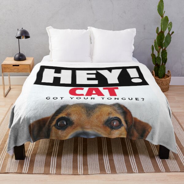 Item preview, HEY!CAT GOT YOUR TONGUE? designed and sold by EsmoozyDMaestro.
