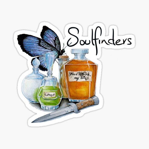 Soulfinders Poison Bottles Sticker
