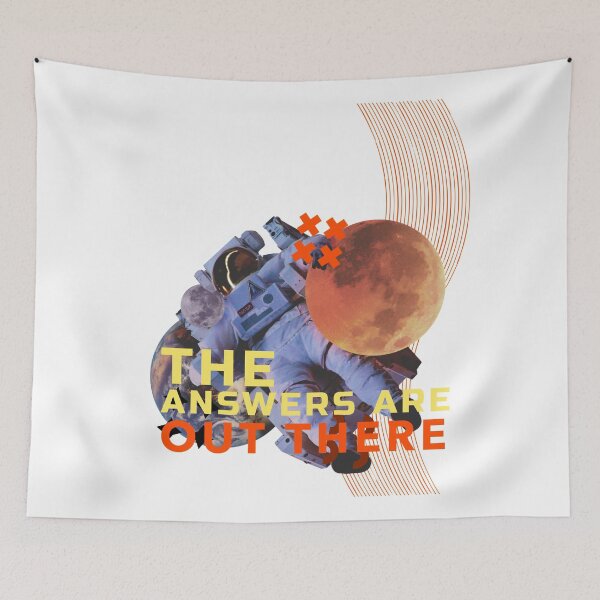 Item preview, Astronaut The Answers Are Out There designed and sold by SobaWaveStudio.