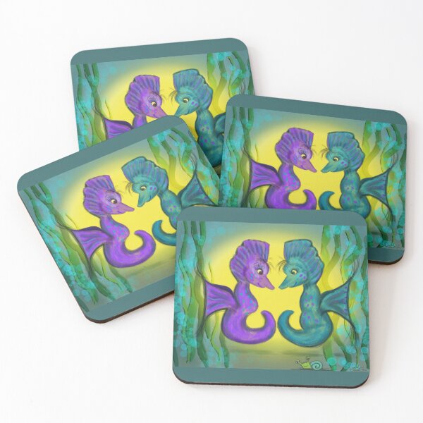 Item preview, New SeaHorse Love designed and sold by HappigalArt.