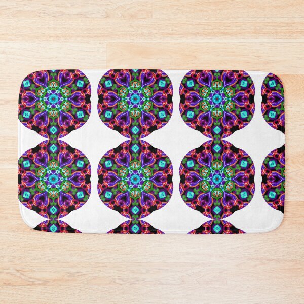 Item preview, mandala art colorful stickers tapestry designed and sold by charmingthreads.