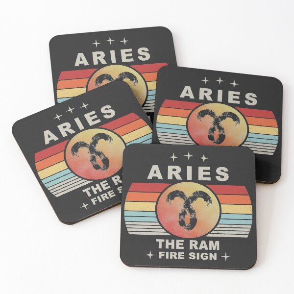 Item preview, Aries Fire Sign Astrology Zodiac Retro Vintage Element designed and sold by RynTheArtist.