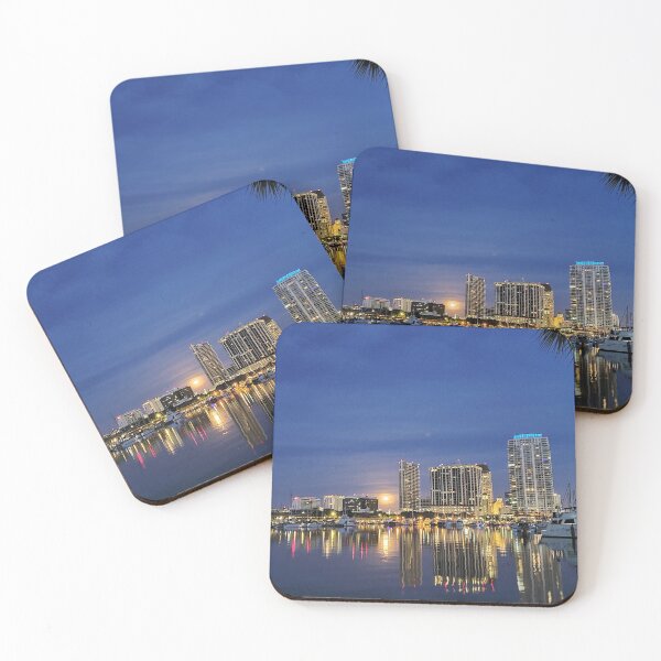 Item preview, Full moons in the city designed and sold by Amanda Huggins.
