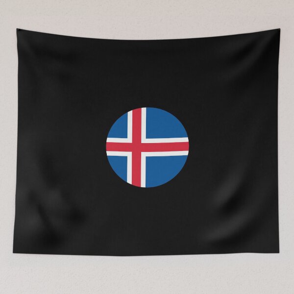Item preview, Iceland icelandic ensign flag designed and sold by GeogDesigns.