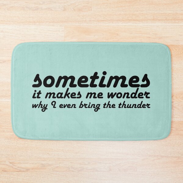 Item preview, Hamilton: Sometimes it makes me wonder (retro black text) designed and sold by Ofeefee.