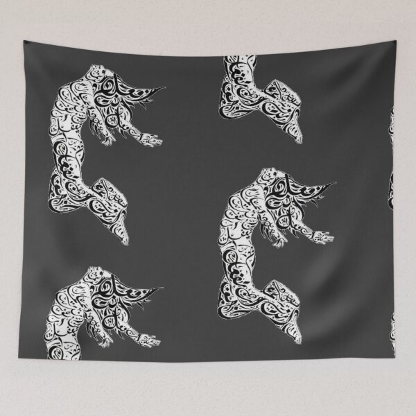 Item preview, Woman Breaks-free Image Arabic Calligraphy designed and sold by Mystery-shadow.