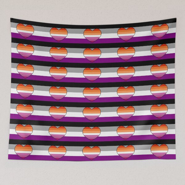 Item preview, Homoromantic Asexual Flag (2) designed and sold by BobaPuma.
