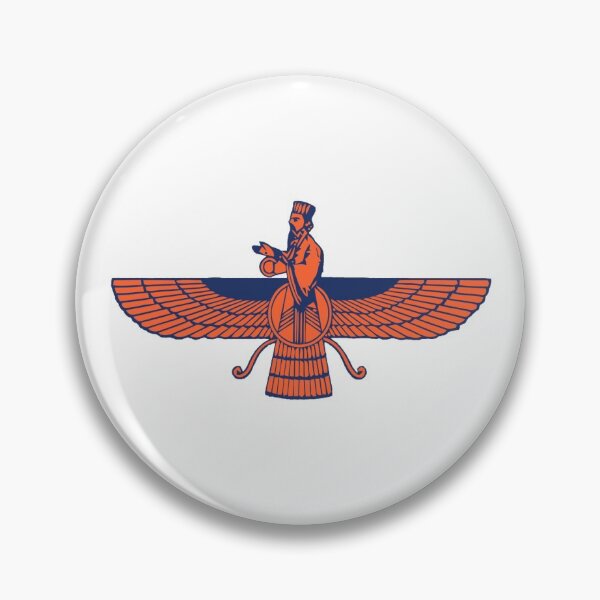 Item preview, Farvahar: navy and orange designed and sold by ZAMC.