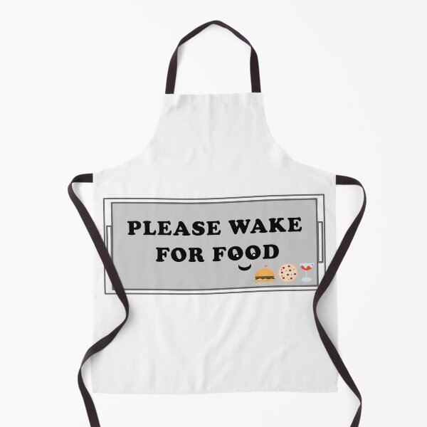 Item preview, Please wake me up for food - Funny Foodie Quote designed and sold by Deegital18.