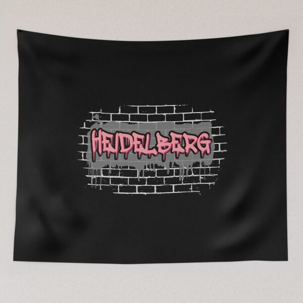 Item preview, Heidelberg graffiti pink / pink designed and sold by GeogDesigns.