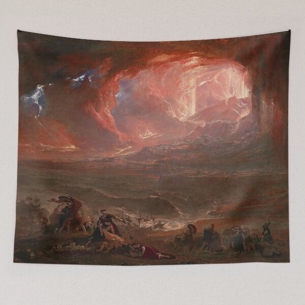 Item preview, The Destruction of Pompeii and Herculaneum - John Martin - 1822 designed and sold by CJET.