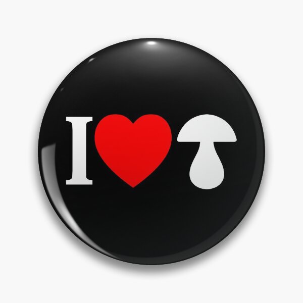Item preview, I love mushroom i love fungo white theme designed and sold by Abile84.