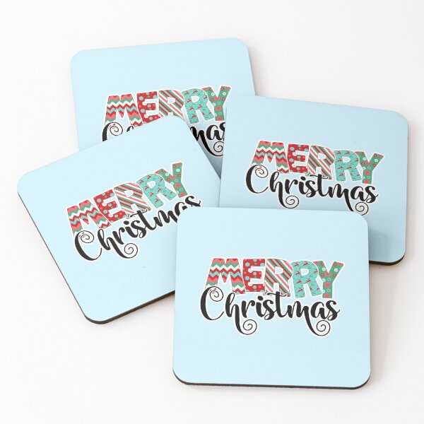 Item preview, Merry Christmas Colorful Cute Whimsical designed and sold by WildHoneyDesign.