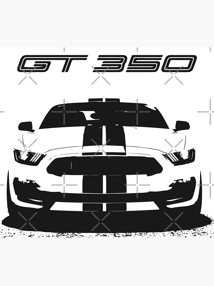 Mustang Shelby Gt350 Poster For Sale By Fromthe8tees Redbubble 6161