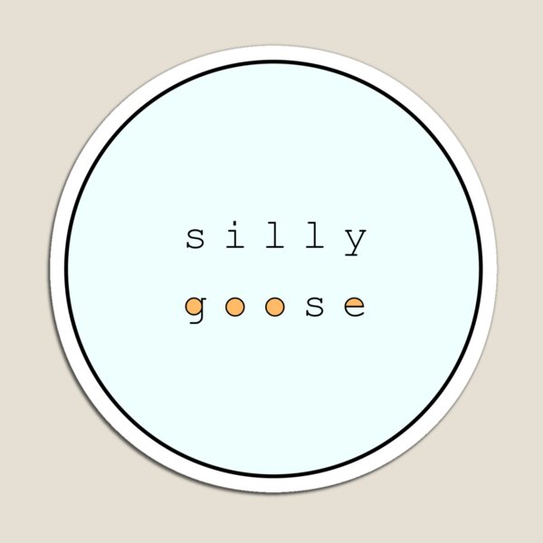 Item preview, Silly Goose Sticker designed and sold by elliebellys.